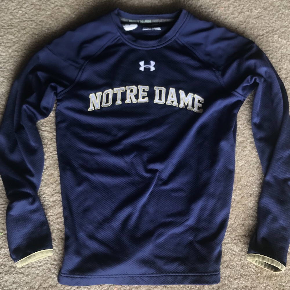 Men's Under Armour Notre Dame Pullover Sweatshirt